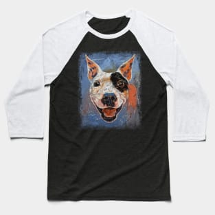 HAPPY PITBULL Baseball T-Shirt